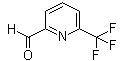 structure of CAS# 131747-65-4, 6-(Trifluoromethyl)-2-pyridinecarboxaldehyde