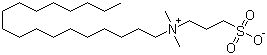 structure of CAS# 13177-41-8, 3-(Dimethyloctadecylazaniumyl)propane-1-sulfonate