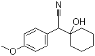 CAS # 131801-69-9, 1-(Hydroxycyclohexyl)-(4-methoxyphenyl)acetonitrile