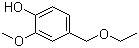 CAS # 13184-86-6, Vanillyl ethyl ether, 4-(Ethoxymethyl)-2-methoxyphenol