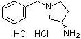 structure of CAS# 131852-54-5, (3S)-(+)-1-Benzyl-3-aminopyrrolidine dihydrochloride