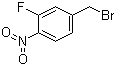 structure of CAS# 131858-37-2, 3-氟-4-硝基苄基溴