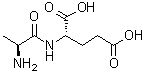 structure of CAS# 13187-90-1, L-Alanyl-L-glutamic acid