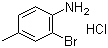 structure of CAS# 13194-71-3, 2-溴-4-甲基苯胺盐酸盐