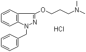 structure of CAS# 132-69-4, Benzidamine hydrochloride
