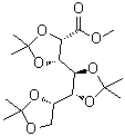CAS # 132047-00-8, 2,3:4,5:6,7-Tris-O-(1-methylethylidene)-D-glycero-D-talo-heptonic acid methyl ester