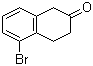 structure of CAS# 132095-53-5, 5-溴-3,4-二氢-1H-2-萘酮