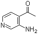 structure of CAS# 13210-52-1, 1-(3-氨基-4-吡啶基)乙酮