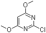 structure of CAS# 13223-25-1, 2-氯-4,6-二甲氧基嘧啶