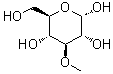 CAS # 13224-94-7, 3-O-Methyl-alpha-D-glucopyranose, 3-O-Methyl-alpha-D-glucose