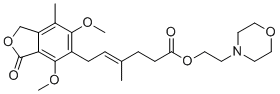 structure of CAS# 1322681-37-7, O-Methyl mycophenolate mofetil