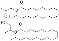 CAS # 1323-39-3, Propylene glycol monostearate, Octadecanoic acid monoester with 1,2-propanediol, Stearic acid ester with 1,2-propanediol, 1,2-Propanediol monostearate , 1,2-Propylene glycol monostearate, Aldo PGHMS, Atlas G 2158, Atlas G 922, Cerasynt PA, Cerasynt PN, Crill 26, Dragil P, EMP 1800, Emalex PGMS, Emcol PS 50, Emcol PS 50RHP, Emerest 2381
