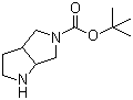 structure of CAS# 132414-81-4, Hexahydropyrrolo[3,4-b]pyrrole-5-carboxylic acid tert-butyl ester