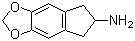 structure of CAS# 132741-81-2, 5,6-Methylenedioxy-2-aminoindan