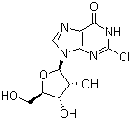 structure of CAS# 13276-43-2, 2-氯肌苷