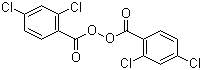 CAS # 133-14-2, 2,4-Dichlorobenzoyl peroxide, Di-2,4-dichlorobenzoyl peroxide, Bis(2,4-dichlorobenzoyl) peroxide