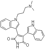 structure of CAS# 133052-90-1, Bisindolylmaleimide I