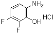 structure of CAS# 1330750-27-0, 6-氨基-2,3-二氟苯酚盐酸盐