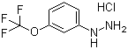 structure of CAS# 133115-55-6, 3-Trifluoromethoxyphenylhydrazine