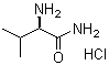structure of CAS# 133170-58-8, D-Valinamide hydrochloride