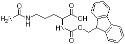structure of CAS# 133174-15-9, Fmoc-L-citrulline