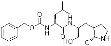 CAS 登录号：1333231-43-8, N-[(1S)-1-[[[(1S)-1-(羟基甲基)-2-(2-氧代-3-吡咯烷基)乙基]氨基]羰基]-3-甲基丁基]氨基甲酸苄酯