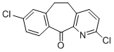 structure of CAS# 133330-61-7, 2,8-Dichloro-5,6-dihydro-11H-benzo[5,6]cyclohepta[1,2-b]pyridin-11-one