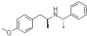 CAS # 133505-53-0, [S-(R*,R*)]-4-Methoxy-alpha-methyl-N-(1-phenylethyl)benzeneethanamine