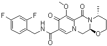 CAS # 1335210-35-9, (4R,12aS)-N-[(2,4-Difluorophenyl)methyl]-3,4,6,8,12,12a-hexahydro-7-methoxy-4-methyl-6,8-dioxo-2H-pyrido[1',2':4,5]pyrazino[2,1-b][1,3]oxazine-9-carboxamide
