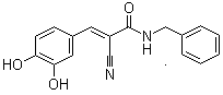 structure of CAS# 133550-30-8, Tyrphostin AG 490