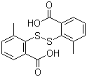 CAS # 13363-59-2, 2,2'-Dithiobis(3-methylbenzoic acid)