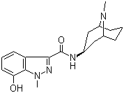 CAS # 133841-15-3, 7-Hydroxygranisetron, 7-Hydroxy-1-methyl-N-[(3-endo)-9-methyl-9-azabicyclo[3.3.1]non-3-yl]-1H-indazole-3-carboxamide