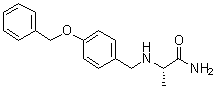 CAS # 133865-32-4, (2S)-2-[[[4-(Phenylmethoxy)phenyl]methyl]amino]propanamide