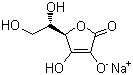 Sodium ascorbate molecular structure (CAS 134-03-2)