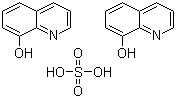 structure of CAS# 134-31-6, 8-Hydroxyquinoline sulfate