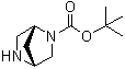 structure of CAS# 134003-84-2, (1R,4R)-tert-Butyl 2,5-diazabicyclo[2.2.1]heptane-2-carboxylate