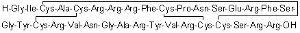 CAS # 134090-73-6, Corticostatin I (rabbit), Corticostatin 1 (rabbit), Corticostatin CS 1 (rabbit), Defensin NP 3A (rabbit reduced), cyclic (3→31),(5→20),(10→30)-tris(disulfide), NP 3A