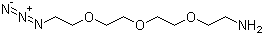 structure of CAS# 134179-38-7, 1-氨基-11-叠氮-3,6,9-三氧杂十一烷
