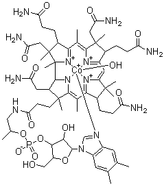 structure of CAS# 13422-51-0, 羟钴胺
