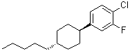 CAS 登录号：134316-71-5, 1-氯-2-氟-4-(反式-4-戊基环己基)苯