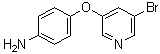 CAS # 1344036-38-9, 4-[(5-Bromo-3-pyridinyl)oxy]benzenamine