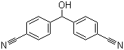 structure of CAS# 134521-16-7, 双(4-氰基苯基)甲醇