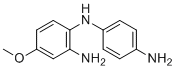 CAS 登录号：1345687-79-7, (4-甲氧基-2-氨基苯基)-(4-氨基苯基)-胺