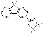structure of CAS# 1346007-02-0, 2-(9,9-二甲基-9H-芴-3-基)-4,4,5,5-四甲基-1,3,2-二氧硼杂环戊烷