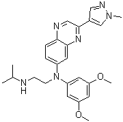 structure of CAS# 1346242-81-6, Erdafitinib