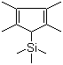 CAS # 134695-74-2, Trimethyl(2,3,4,5-tetramethyl-2,4-cyclopentadien-1-yl)silane