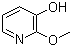 structure of CAS# 13472-83-8, 2-Methoxy-3-pyridinol