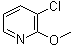 structure of CAS# 13472-84-9, 3-氯-2-甲氧基吡啶