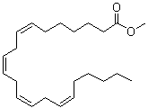 structure of CAS# 13487-42-8, (7Z,10Z,13Z,16Z)-7,10,13,16-Docosatetraenoic acid methyl ester