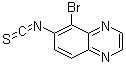 CAS # 134892-46-9, 5-Bromo-6-isothiocyanato-quinoxaline